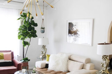 Trendy living room photo in San Francisco