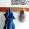 Coat Rack, Scarano Pattern, Reclaimed Wood, Adobe, 6 Hook