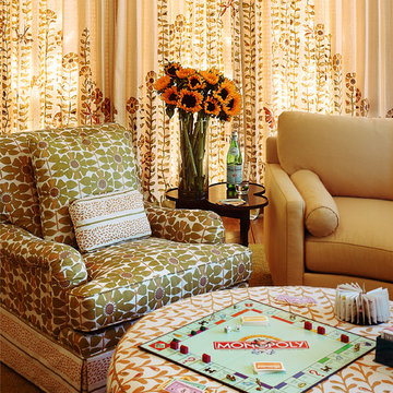 Sunny California Pool House Game Room