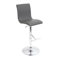 Spago Bar Stool - GRAY - Bar Stools And Counter Stools