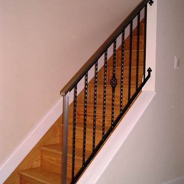 Stainless & Painted Picket Railings