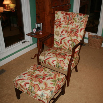 Bold and Bright: Reupholstery