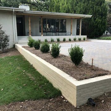 Driveway Parking Addition, Porch Extension, Landscape, and Low Voltage Lighting