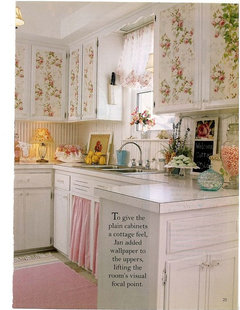 Pink Shabby Chic Kitchen