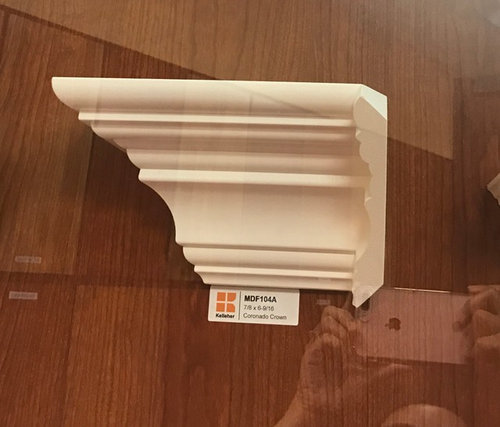 8ft Ceiling With 6 9 16 Crown Molding