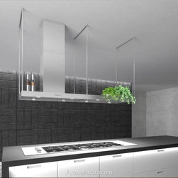 72&Prime; Europe Station Island Range Hood - Range Hoods And Vents