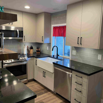 163 - Newport Beach Design Build Transitional Kitchen Remodel