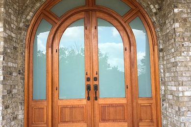 stained doors