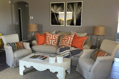 Living room - living room idea in Austin