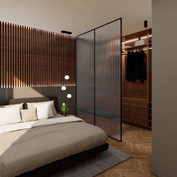 Penthousewohnung Stuttgart- Schlafzimmer