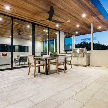 Austin, Texas Modern Home-Alaska White Oak