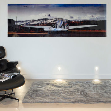 Hudson Faux Fur Rug - Grey 4x6