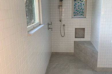 Design ideas for a transitional bathroom in San Francisco.