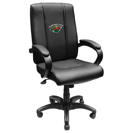 Minnesota Wild Executive Desk Chair Black