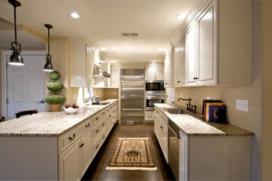 Inspiration for a transitional kitchen remodel in Philadelphia