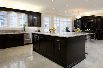 Transitional kitchen photo in Other