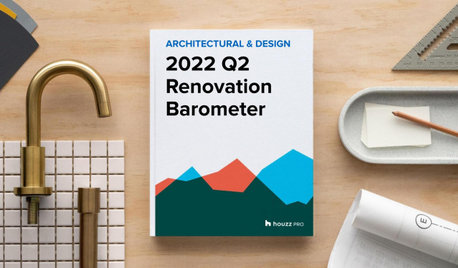 2022Q2 Houzz Renovation Barometer - Architectural & Design Sector