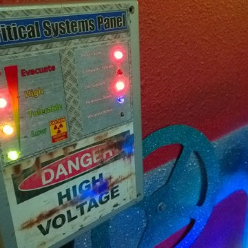 Kids arcade room ( The MANCAVE)