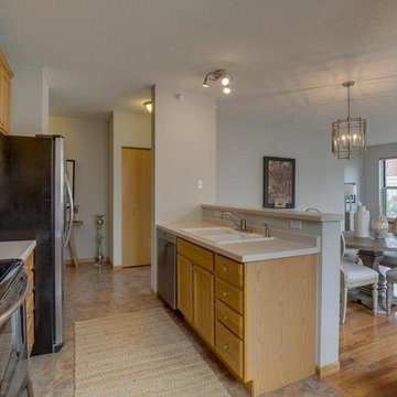 Staging a Loft unit in the North Loop Minneapolis