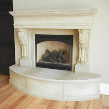 New Light Fire Place Bedroom