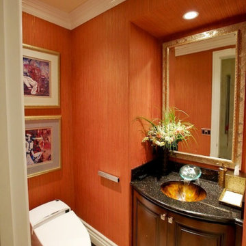Twin oaks custom home