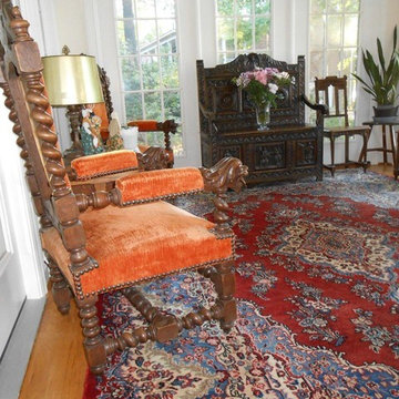French Hunting Style & Brittany Style in Traditional Home