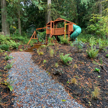Layered Garden in the Woods
