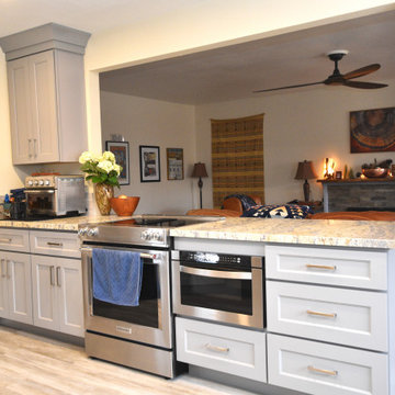 Griffin Kitchen Before and After.