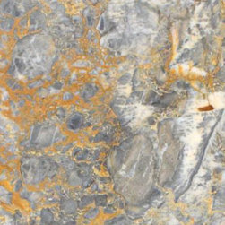 Golden Symphony Marble Slab - Kitchen Countertops