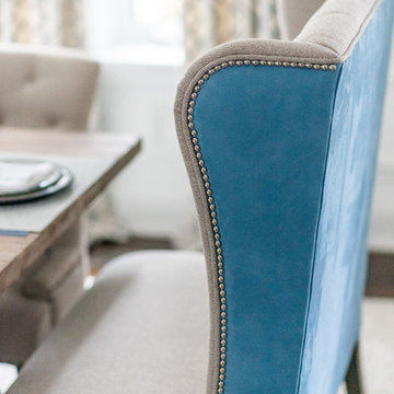 Rustic Chic with Blues