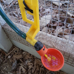 Automatic Gravity Fed Rainwater Harvesting Chicken Watering System - Products