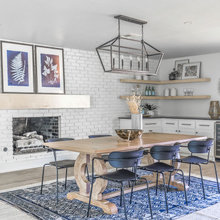 Dining Room and Fireplace