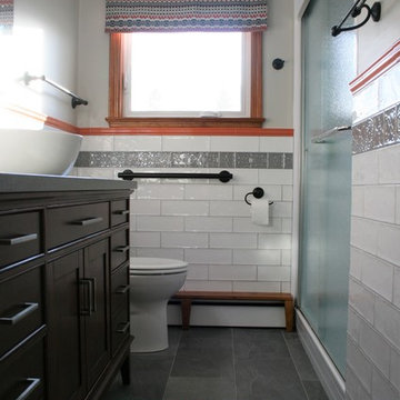 Retro Bathroom With A Modern Twist