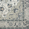 Traditional Dresden Floral Medallion Area Rug, 9'6" X 13'