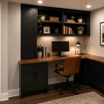 Modern Basement Remodel