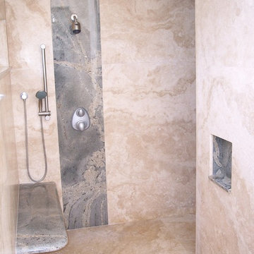 Stone Slab Bathrooms - Kaua'i
