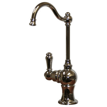 POS Instant Hot Water Faucet with Traditional Spout and Self Closing Handle