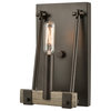 Transitions 9" High 1-Light Sconce, Oil Rubbed Bronze