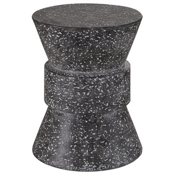 Stinson Accent Table, Speckled Gray