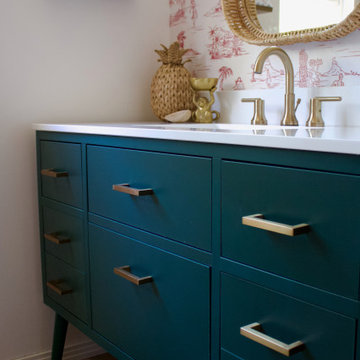 Beach Bungalow Powder Room