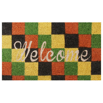 Rubber-Cal "The Colors of Autumn" � Fall Welcome Mat 15mm X 18" X 30"