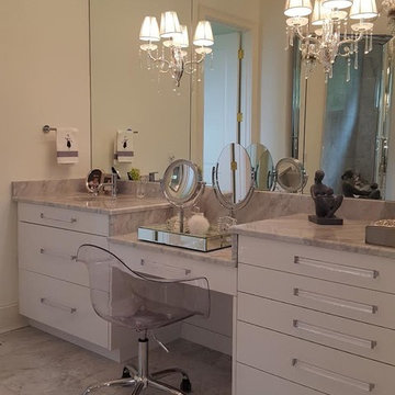 Master Bath Makeup Vanity