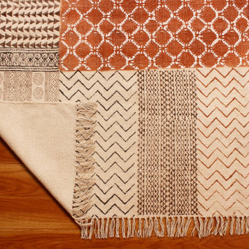 Handmade Printed Bedroom rugs