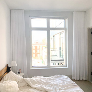 Brooklyn High-Rise: Sheer Ripple fold Drapery