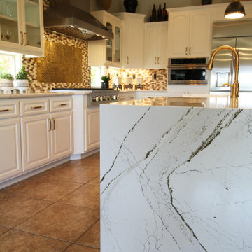 Transitional Cabinet Reface in El Dorado Hills