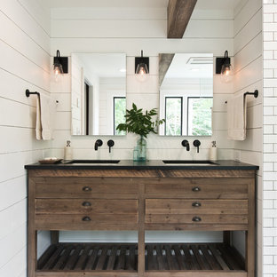75 Beautiful Farmhouse Bathroom Pictures Ideas July 2020 Houzz