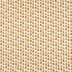 Nelda Fruity Vertical blind and Roller blind fabric - Vertical Blinds