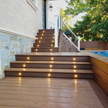 Full Backyard Pool Deck