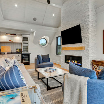 Relaxed Nautical Living Room