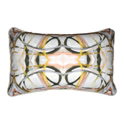 6314-3 Peach Lumbar Pillows - Decorative Pillows